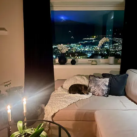 Lovely With A View, Garden And Parking * Bergen